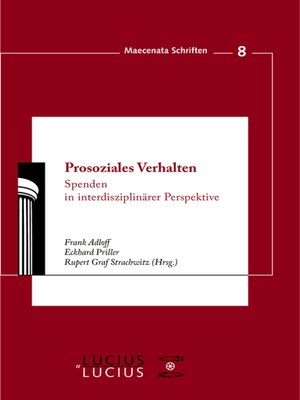 cover image of Prosoziales Verhalten